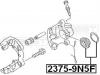 FEBEST 2375-9N5F РЕМКОМПЛЕКТ СУППОРТА ТОРМОЗНОГО ПЕРЕДНЕГО