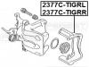 FEBEST 2377C-TIGRR СКОБА ЗАДНЕГО ТОРМОЗНОГО СУППОРТА