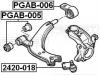 FEBEST 2420-018 Опора шаровая
