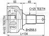 FEBEST 251030716 ШРУС НАРУЖНЫЙ 22x58.5x25 (CITROEN C4 (LC_) 2004- PEUGEOT 207 (WA_, WC_)  2006- PEUGEOT 307 (3A/C) 20