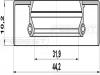 FEBEST 95GDS-34441010X Сальник привода (34x44x10.2)