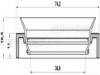 FEBEST 95HAY-38741118C Сальник привода (38X74X11X18,2)
