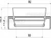 FEBEST 95HBS-40591119R САЛЬНИК ПРИВОДА (40X59X11.2X18.8)