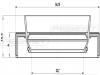 FEBEST 95HBY-34540915R Сальник привода (34X545X9X15.5) 95HBY-34540915R