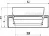 FEBEST 95HBY-35540916R Сальник привода (35X54X9X16)