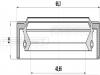 FEBEST 95IAS-42661010X Сальник привода (42X66X10) 95IAS-42661010X