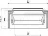 FEBEST 95IAY-40521011X Сальник MITSUBISHI PAJERO II V14W-V55W 1991-2004 (40X52X10X10.7)