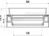FEBEST 95JES-33590915X Сальник привода (33x59x9,3x15,5) 95JES-33590915X
