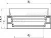 FEBEST 95JES-43781011C САЛЬНИК ПРИВОДА (43X78X10X11.3)