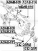 FEBEST ADAB-011 Сайлентблок ADAB-011