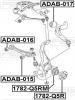 FEBEST ADAB-016 Сайленблок переднего нижнего рычага
