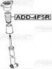 FEBEST ADD-4F5R Отбойник заднего амортизатора