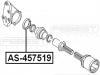 FEBEST AS-457519 Подшипник приводного вала