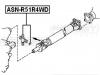 FEBEST ASN-R51R4WD Крестовина