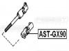 FEBEST ASTGX90 ВАЛ КАРДАНЫЙ РУЛЕВОЙ НИЖНИЙ