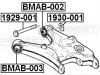FEBEST BMAB-003 Сайлентблок заднего нижнего рычага