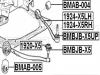 FEBEST BMBJB-X5 Пыльник опоры шаровой