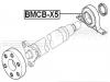 FEBEST BMCBX5 ПОДШИПНИК ПОДВЕСНОЙ КАРДАННОГО ВАЛА (BMW X5 E53 1999-2005) FEBEST