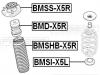 FEBEST BMSHBX5R BMSHB-X5R_пыльник задн.аморт./ Bmw X5 E53 99-05