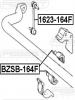 FEBEST BZSB-164F Втулка переднего стабилизатора