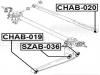 FEBEST CHAB-019 Сайленблок заднего продольного рычага