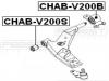 FEBEST CHABV200B САЙЛЕНБЛОК ЗАДНИЙ ПЕРЕДНЕГО РЫЧАГА (CHEVROLET EPICA (V200) 2003-2006 CHEVROLET EPICA (V250) 2007- CH