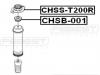 FEBEST CHSST200R ОПОРА ЗАДНЕГО АМОРТИЗАТОРА (CHEVROLET AVEO (T200) 2003-2008 CHEVROLET AVEO (T250) 2006-2008 CHEVROLE