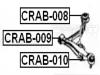 FEBEST CRAB-009 Сайлентблок рычага: CHRYSLER SEBRING CIRRUS STRATUS R/T 2004-