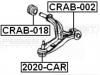 FEBEST CRAB-018 Сайлентблок задний переднего рычага