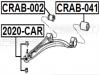 FEBEST CRAB041 САЙЛЕНБЛОК ЗАДНИЙ ПЕРЕДНЕГО РЫЧАГА (ГИДРАВЛИЧЕСКИЙ)