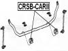 FEBEST CRSB-CARII Втулка переднего стабилизатора