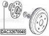 FEBEST DAC32670040 DAC32670040 ПОДШИПНИК СТУПИЧНЫЙ ЗАДНИЙ (32x67x40)