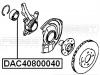 FEBEST DAC40800040 Подшипник ступицы пер.