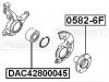 FEBEST DAC42800045 DAC42800045_подшипник ступ.передн./ Mazda 626 GE 1991-1997