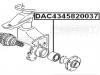 FEBEST DAC4345820037 DAC4345820037 ПОДШИПНИК СТУПИЧНЫЙ ПЕРЕДНИЙ (45/43x82x37x37)