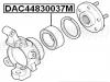 FEBEST DAC44830037M Подшипник ступичный передний