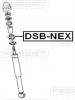 FEBEST DSB-NEX Втулка заднего амортизатора