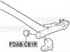FEBEST FDAB-CB1R Сайленблок задней балки