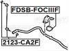 FEBEST FDSB-FOCIIIF Втулка переднего стабилизатора