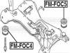 FEBEST FMFOC4 ПОДУШКА ДВИГАТЕЛЯ ПРАВАЯ