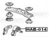 FEBEST HAB-014 Подушка заднего дифференциала
