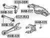 FEBEST HAB-029 Сайлентблок амортизатора