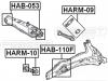 FEBEST HAB110F САЙЛЕНБЛОК ЗАДНЕГО РЫЧАГА УСИЛЕННЫЙ (HONDA CIVIC COUPE EJ1 1993-1995 HONDA CIVIC EJ9/EK1/EK3/EK4 199