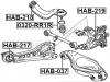 FEBEST HAB-219 САЙЛЕНБЛОК ЗАДНЕЙ ЦАПФЫ
