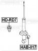 FEBEST HDRD7 Отбойник заднего амортизатора