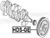 FEBEST HDS-GE Шкив коленвала