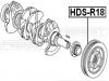 FEBEST HDS-R18 Шкив коленвала