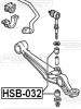 FEBEST HSB-032 Втулка тяги стабилизатора