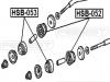 FEBEST HSB053 ВТУЛКА ПЕРЕДНЕЙ ТОЛКАЮЩЕЙ ТЯГИ