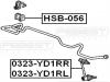FEBEST HSB056 ВТУЛКА ЗАДНЕГО СТАБИЛИЗАТОРА D20